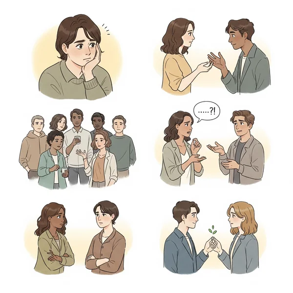 Illustrating social relatedness in adult autism assessment.