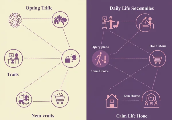 AI connecting autism traits to daily life scenarios